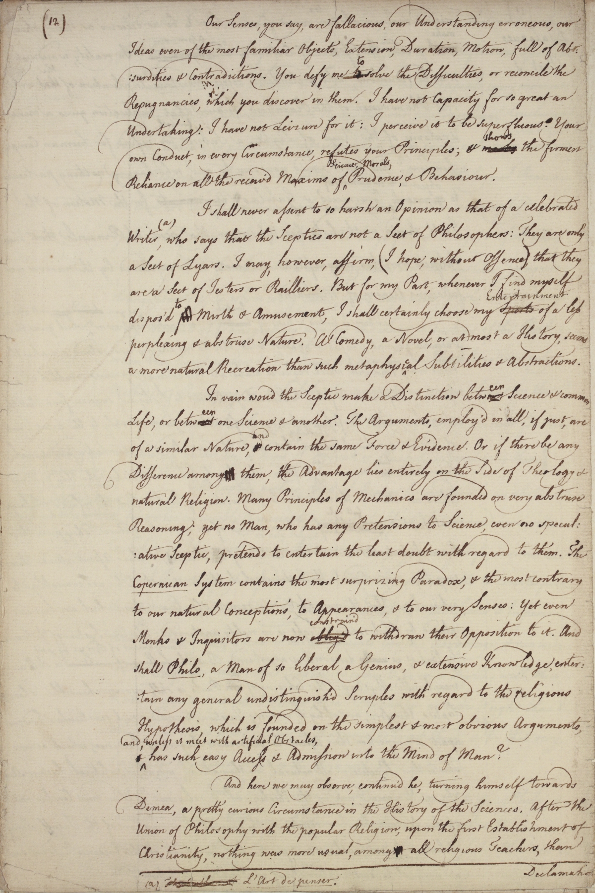 image of manuscript page 12
