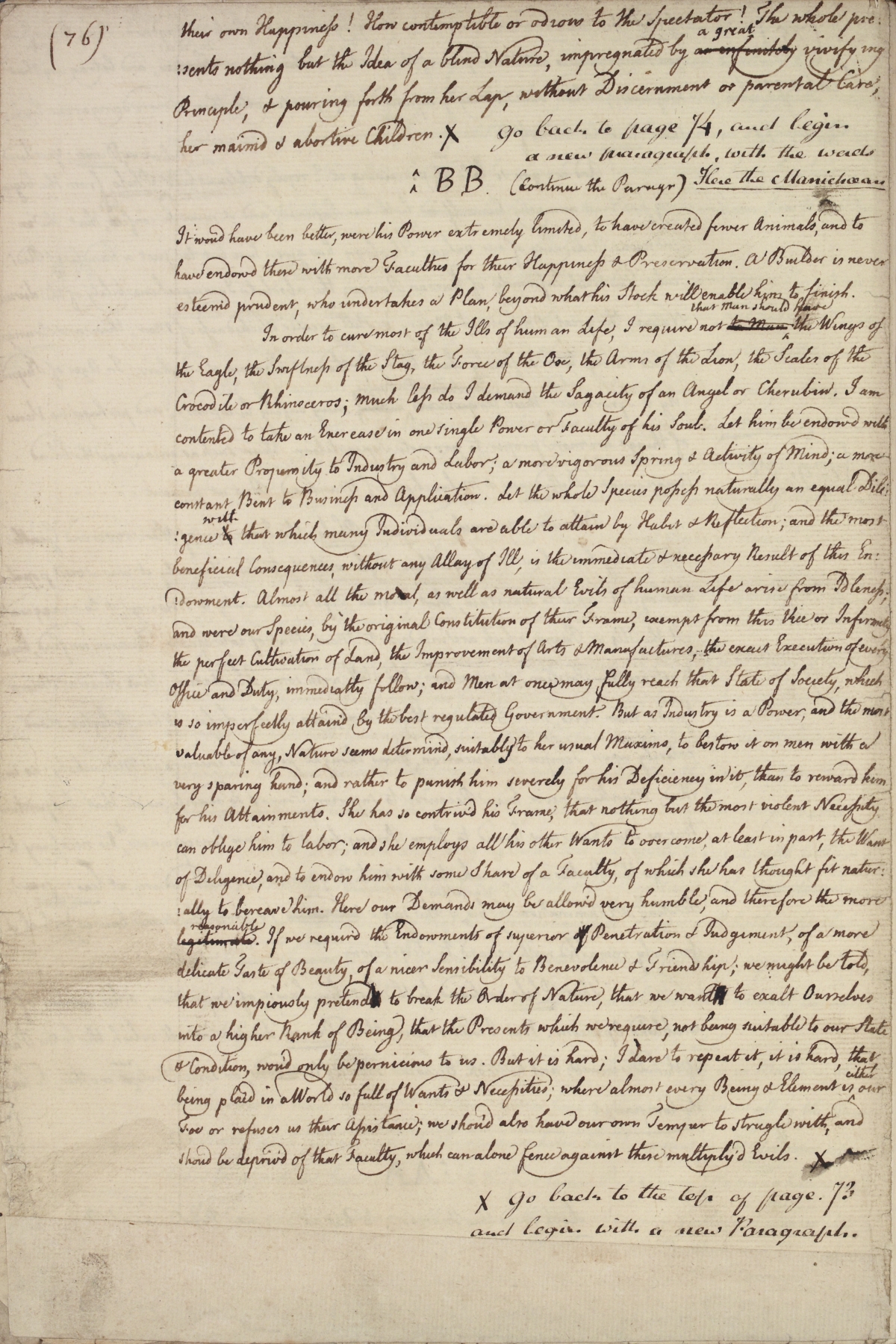 image of manuscript page 76