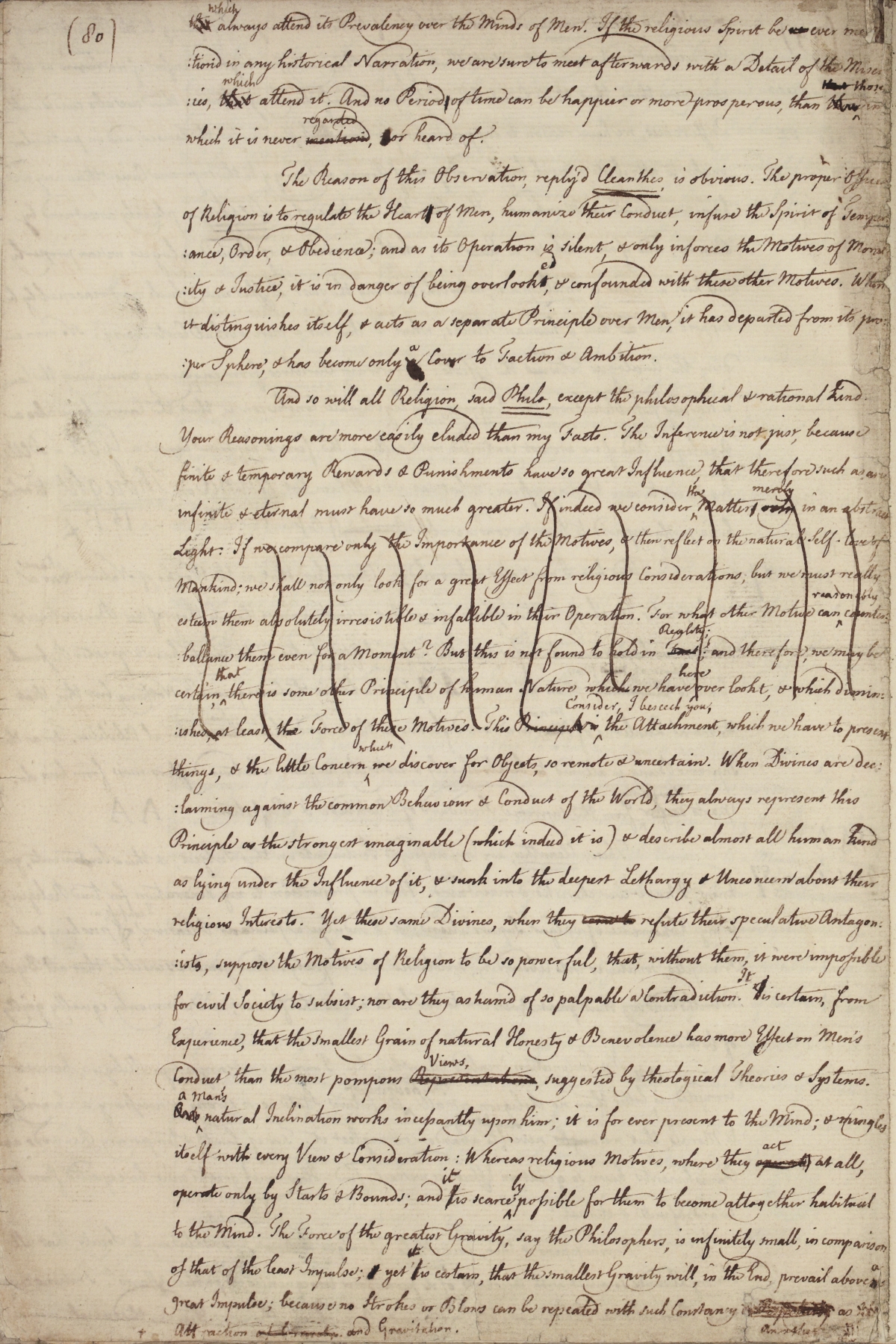 image of manuscript page 80
