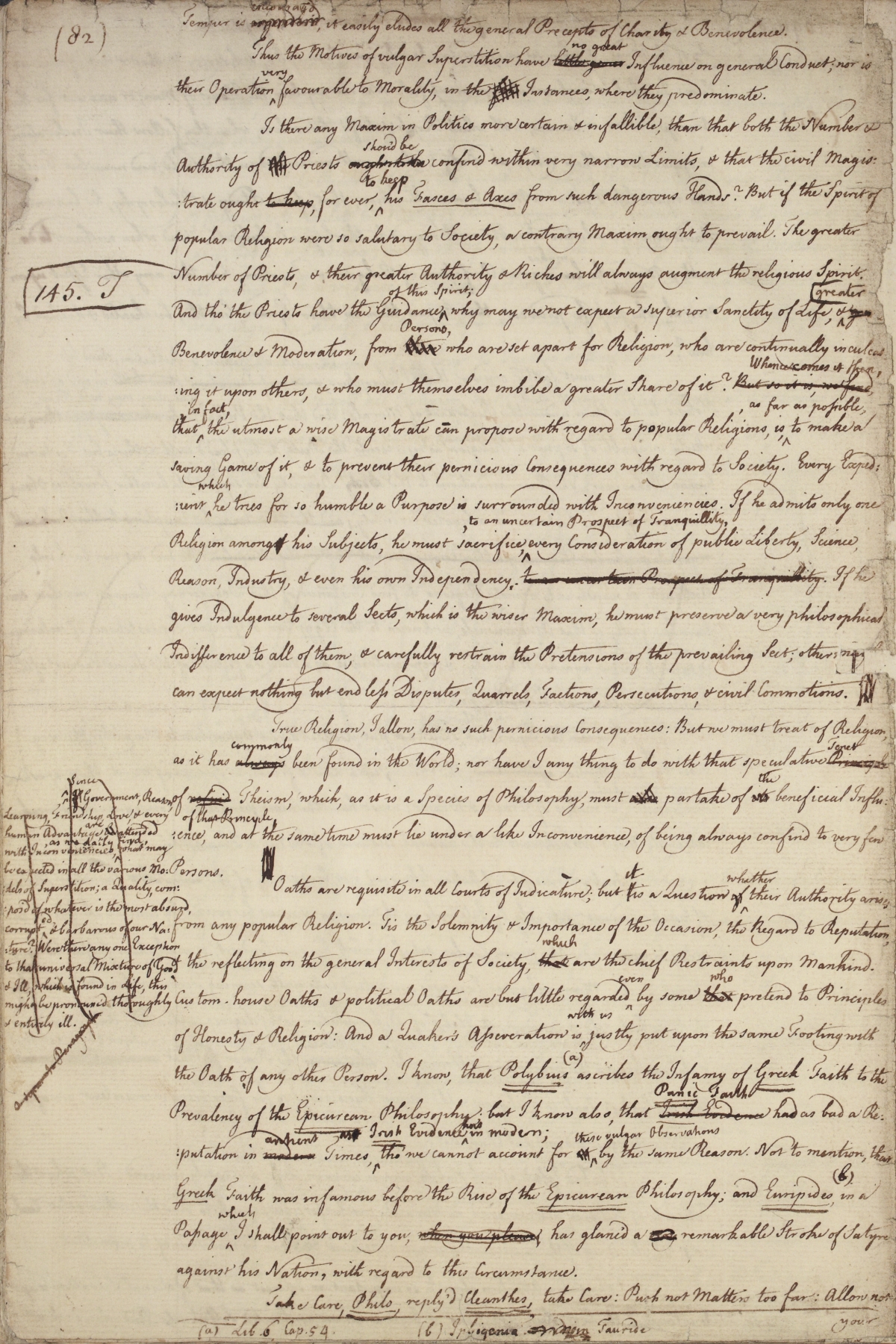 image of manuscript page 82