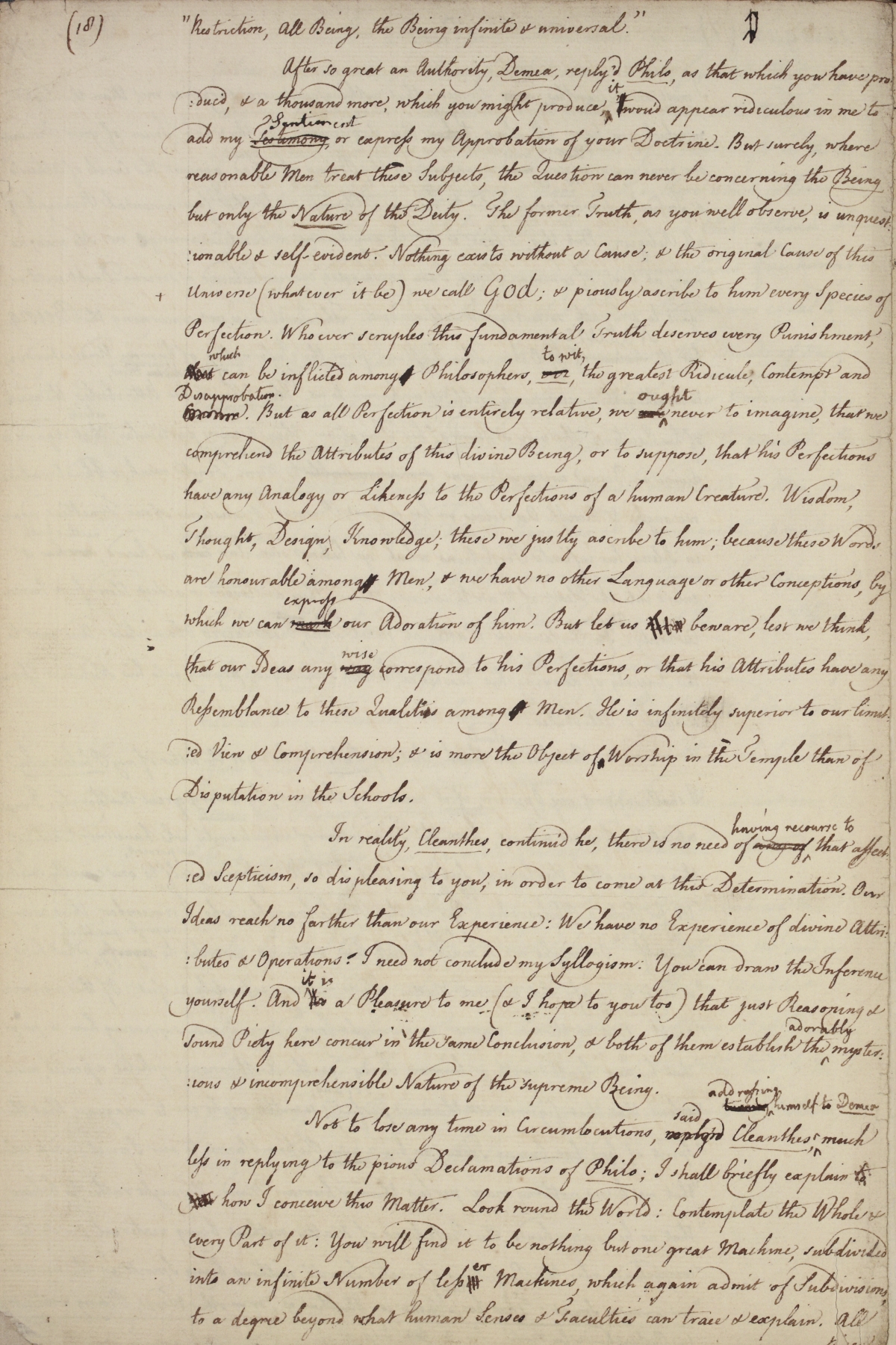 image of manuscript page 18
