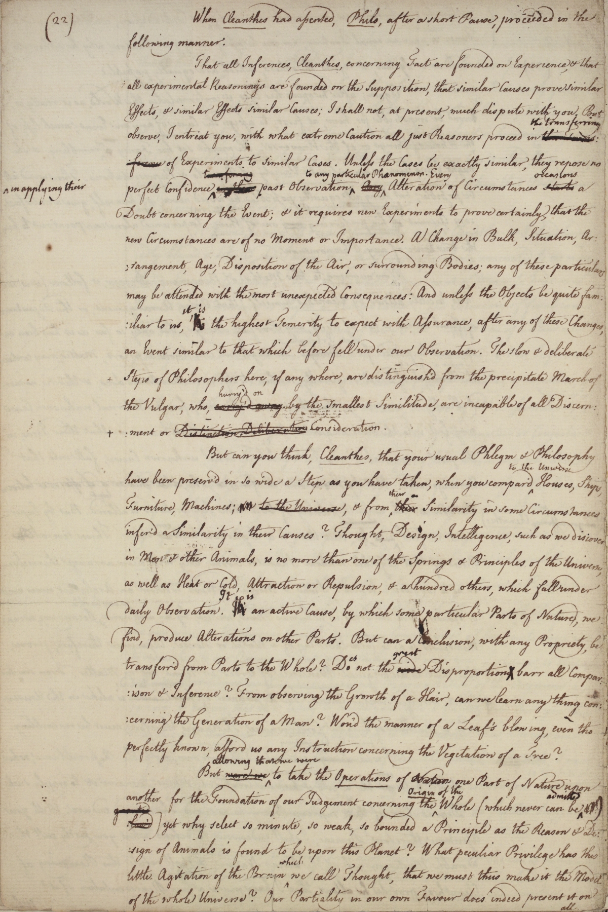 image of manuscript page 22