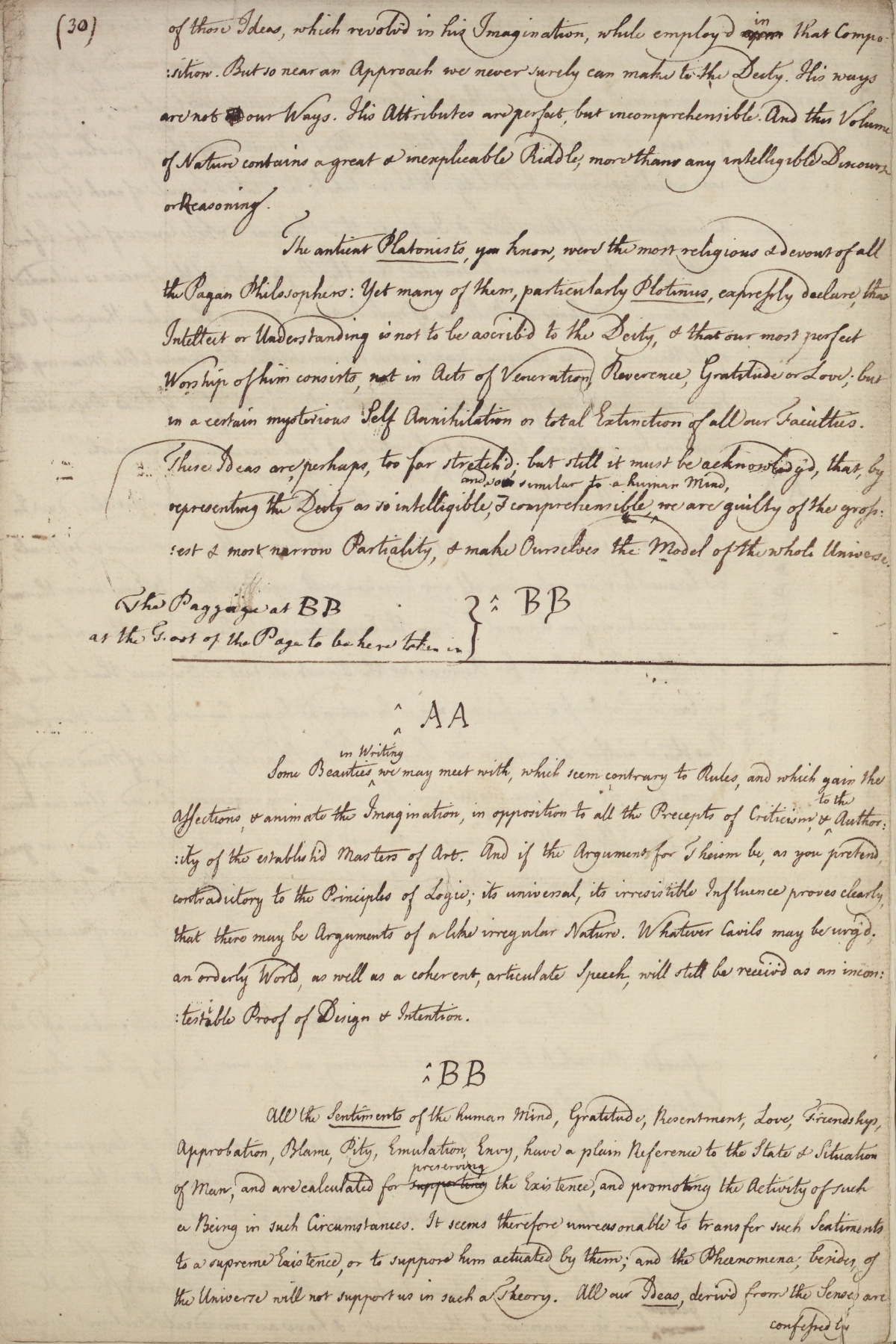 image of manuscript page 30