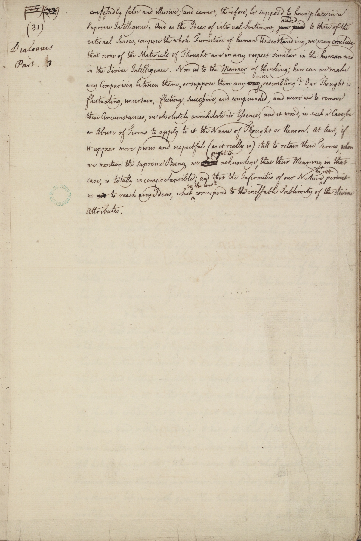 image of manuscript page 31