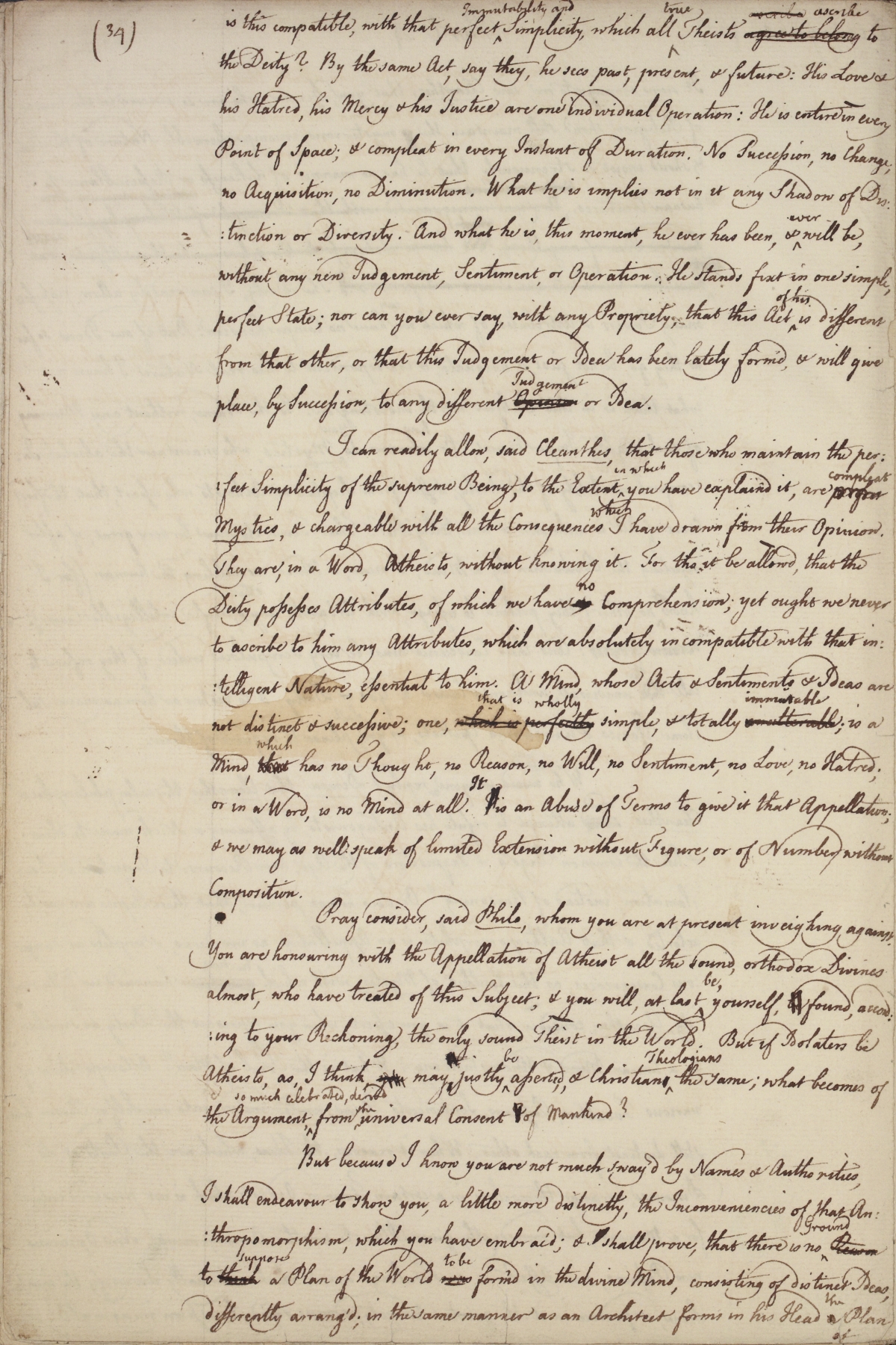 image of manuscript page 34