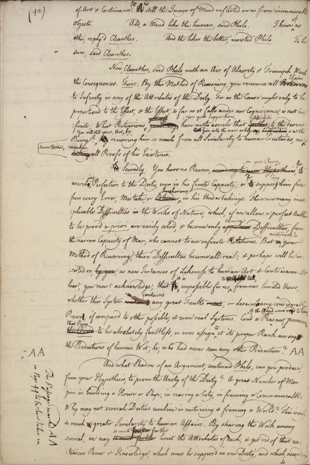 image of manuscript page 42