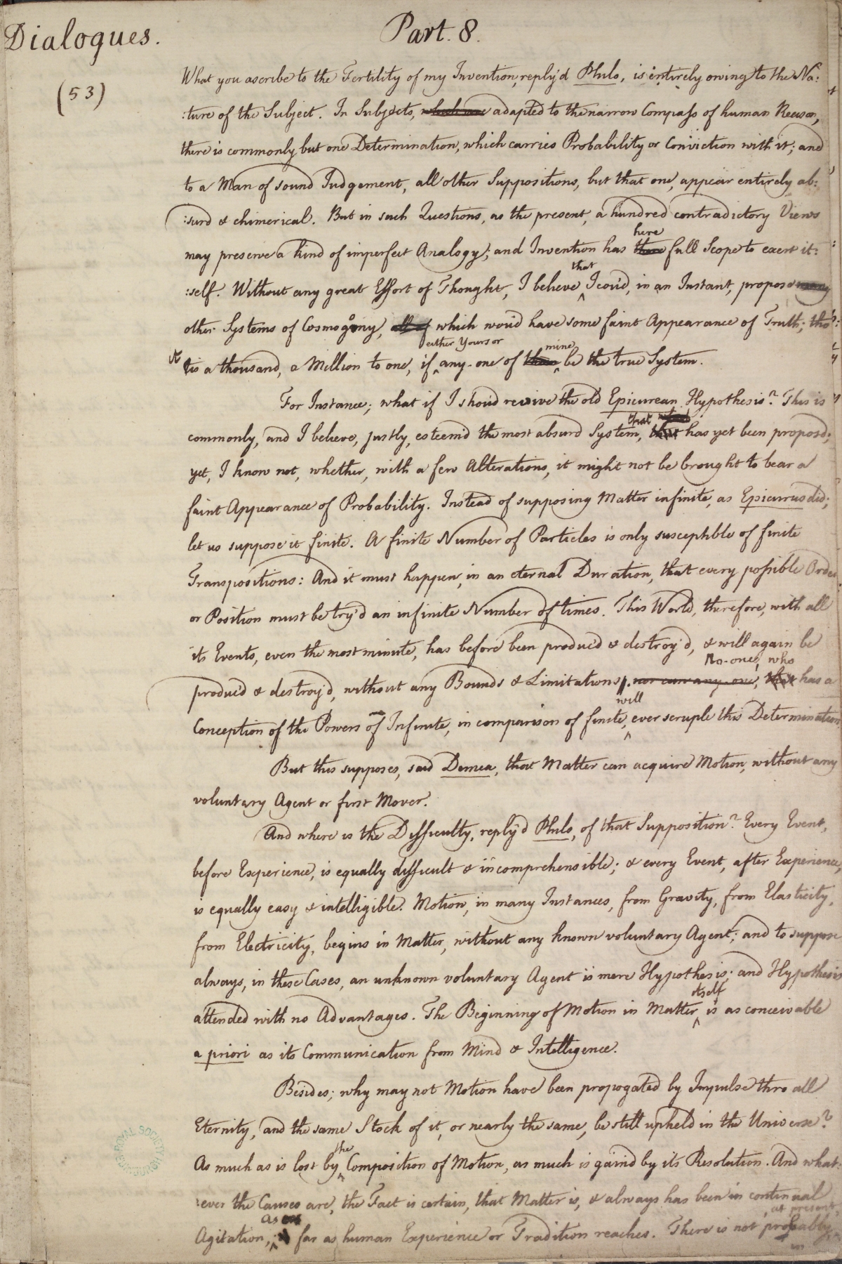 image of manuscript page 53