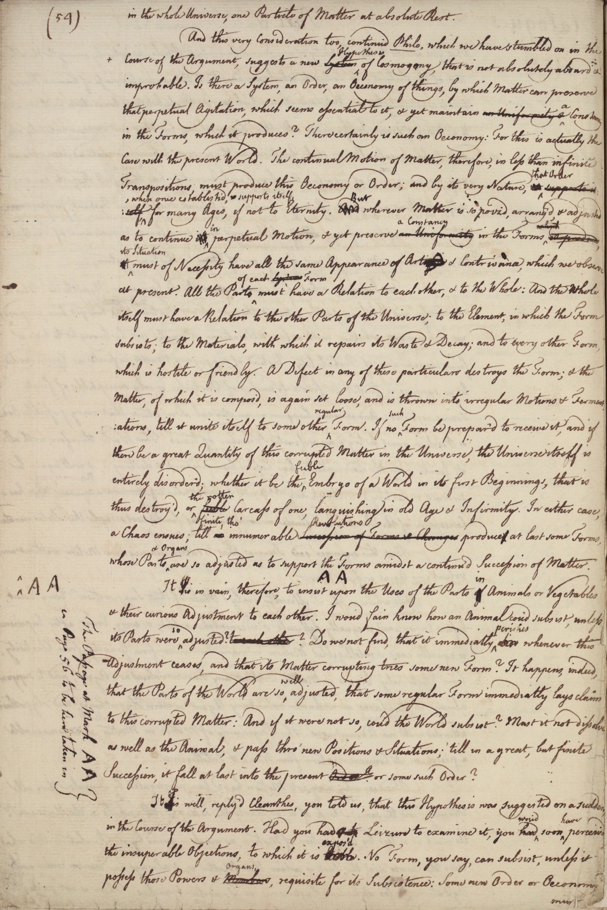 image of manuscript page 54